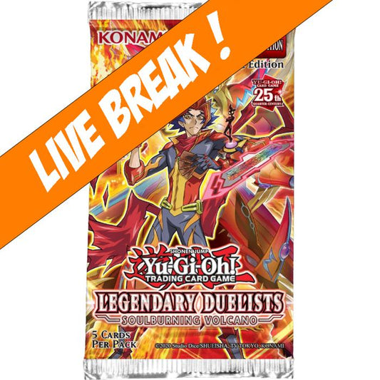 [ Live Break ] Yu-Gi-Oh - Soulburning Volcano Booster Pack