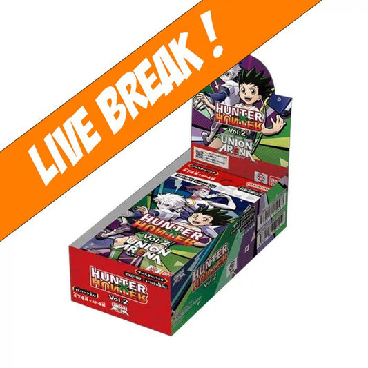 [ Live Break ] Union Arena - Hunter x Hunter Vol.2 EX01BT [Japanese] Booster Box