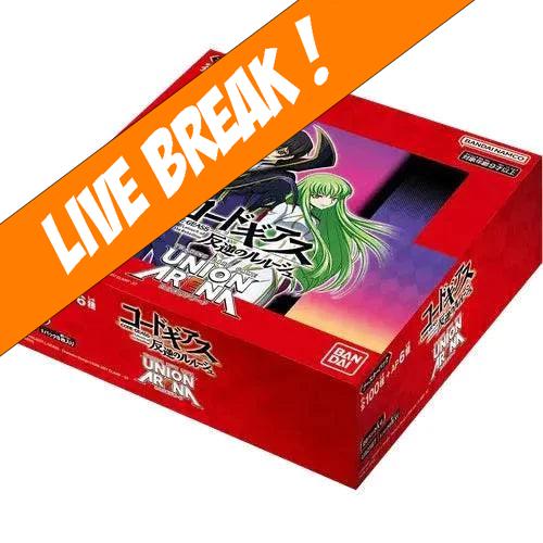 [ Live Break ] Union Arena TCG - Code Geass Lelouch of The Rebellion UA01BT Booster Box