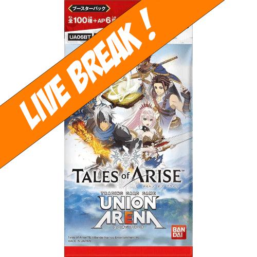 [ Live Break ] Union Arena - Tales Of Arise TCG UA06BT (Japanese) Booster Pack