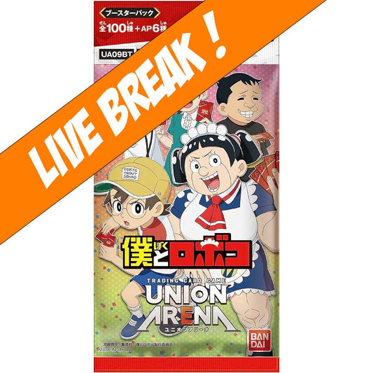 [ Live Break ] Union Arena - Me and Roboco UA09BT (Japanese) Booster Pack