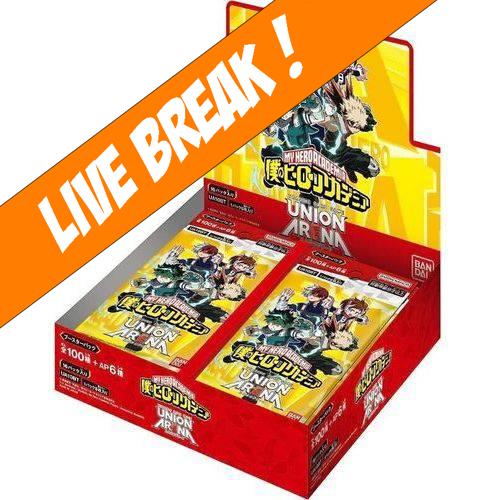 [ Live Break ] Union Arena TCG - My Hero Academia UA10BT (Japanese) Booster Box