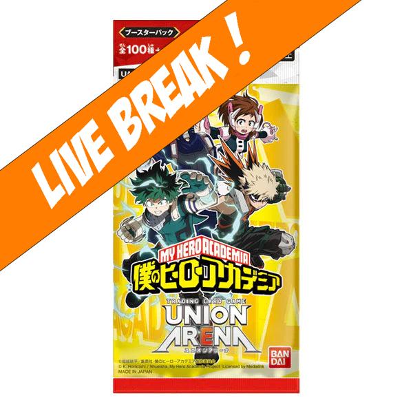 [ Live Break ] Union Arena - My Hero Academia UA10BT (Japanese) Booster Pack