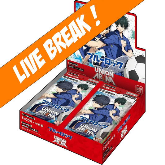 [ Live Break ] Union Arena TCG - Blue Lock UA12BT (Japanese) Booster Box