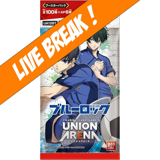 [ Live Break ] Union Arena - Blue Lock UA12BT (Japanese) Booster Pack