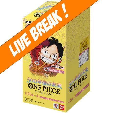 [ Live Break ] One Piece Card Game - 500 Years In The Future Booster Box (Japanese)