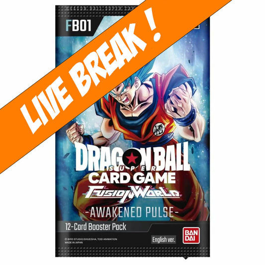 [ Live Break ] Dragon Ball Super Card Game Fusion World  Awakened Pulse [FB01] Booster Pack