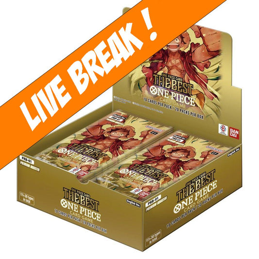 [ Live Break ] One Piece Card Game - Premium Booster Display [PRB-01]