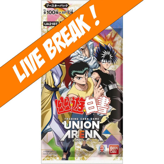 [ Live Break ] Union Arena - YuYu Hakusho UA21BT [Japanese] Booster Pack