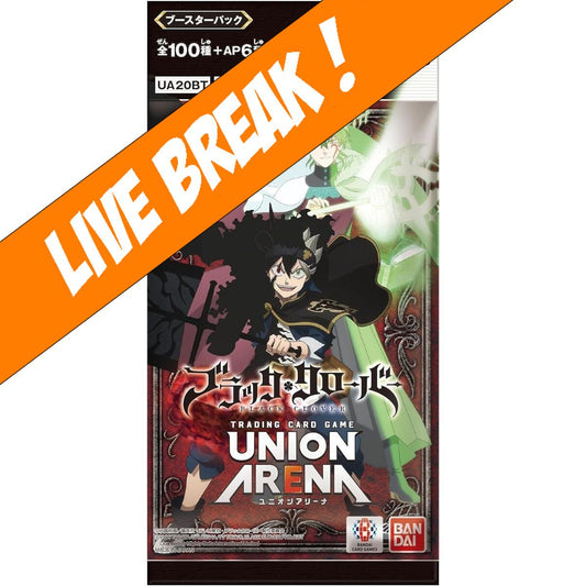 [ Live Break ] Union Arena - Black Clover UA20BT Booster Pack (Japanese)