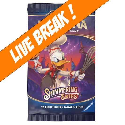 [ Live Break ] Disney Lorcana TCG - S5 Shimmering Skies Booster Pack