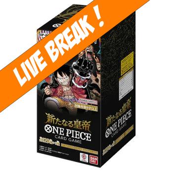 [ Live Break ] One Piece Card Game - The Four Emperors OP-09 Booster Box (Japanese)