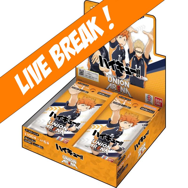 [ Live Break ] Union Arena TCG - Haikyuu!! UA19BT Booster Box [Japanese]