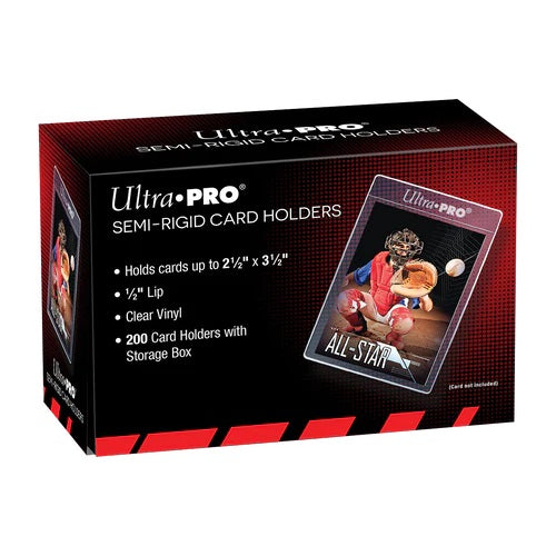 Ultra Pro: Semi-Rigid 1/2" Lip Sleeves 200ct