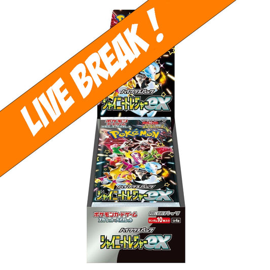 [ Live Break ] Shiny Treasures - Pokémon TCG Scarlet & Violet SV4a High Class Japanese Booster Box