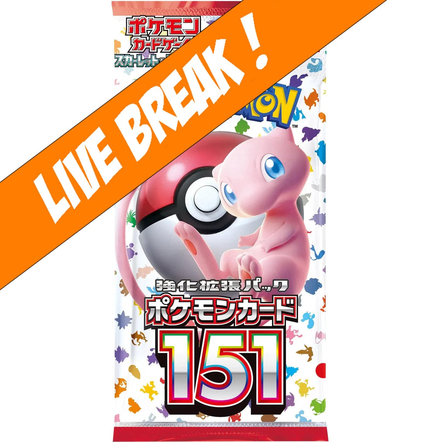 [ Live Break ] 151 - Pokémon TCG 151 SV2a Japanese Booster Pack