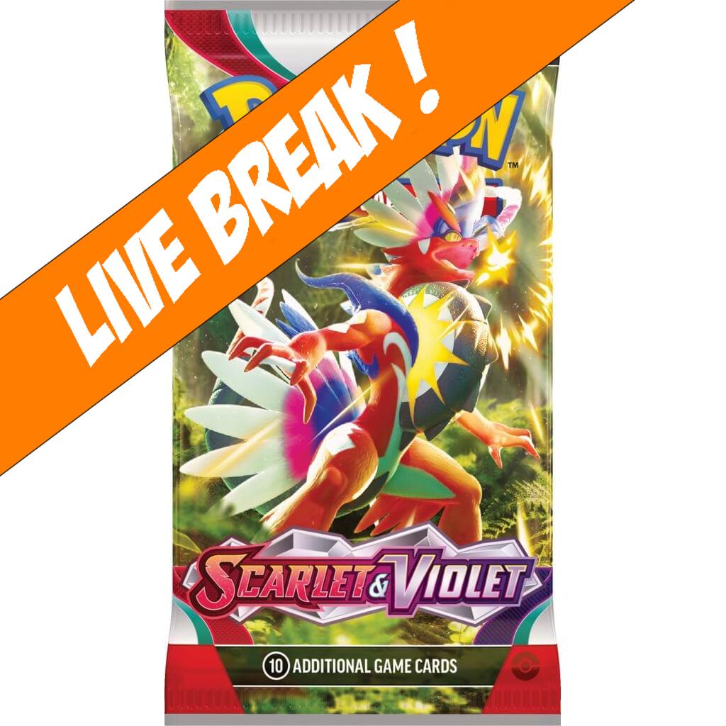 [ Live Break ] Scarlet & Violet - Pokémon TCG Scarlet & Violet SV1 Booster Pack