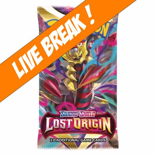 [ Live Break ] Lost Origin - Pokémon TCG Sword & Shield SWSH11 Booster Pack