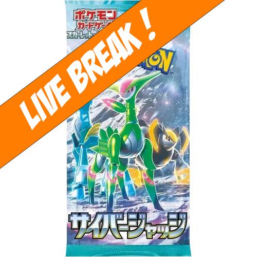 [ Live Break ] Cyber Judge - Pokémon TCG Scarlet & Violet SV5M Japanese Booster Pack