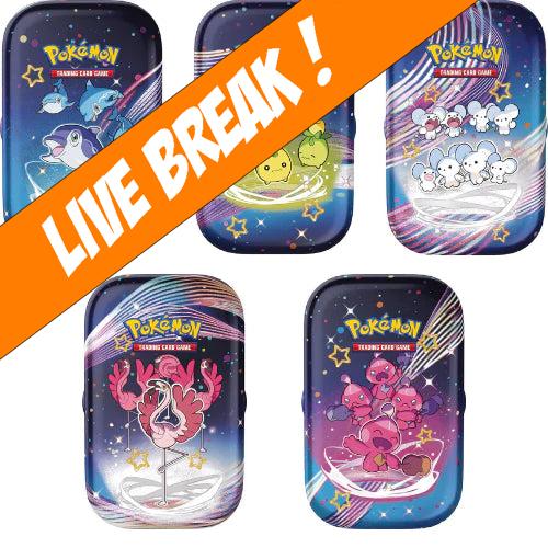 [ Live Break ] Paldean Fates - Pokémon TCG Scarlet & Violet 4.5 Mini Tin