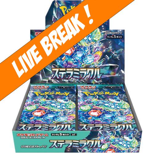 [ Live Break ] Stellar Miracle - Pokémon TCG SV7 Japanese Booster Box