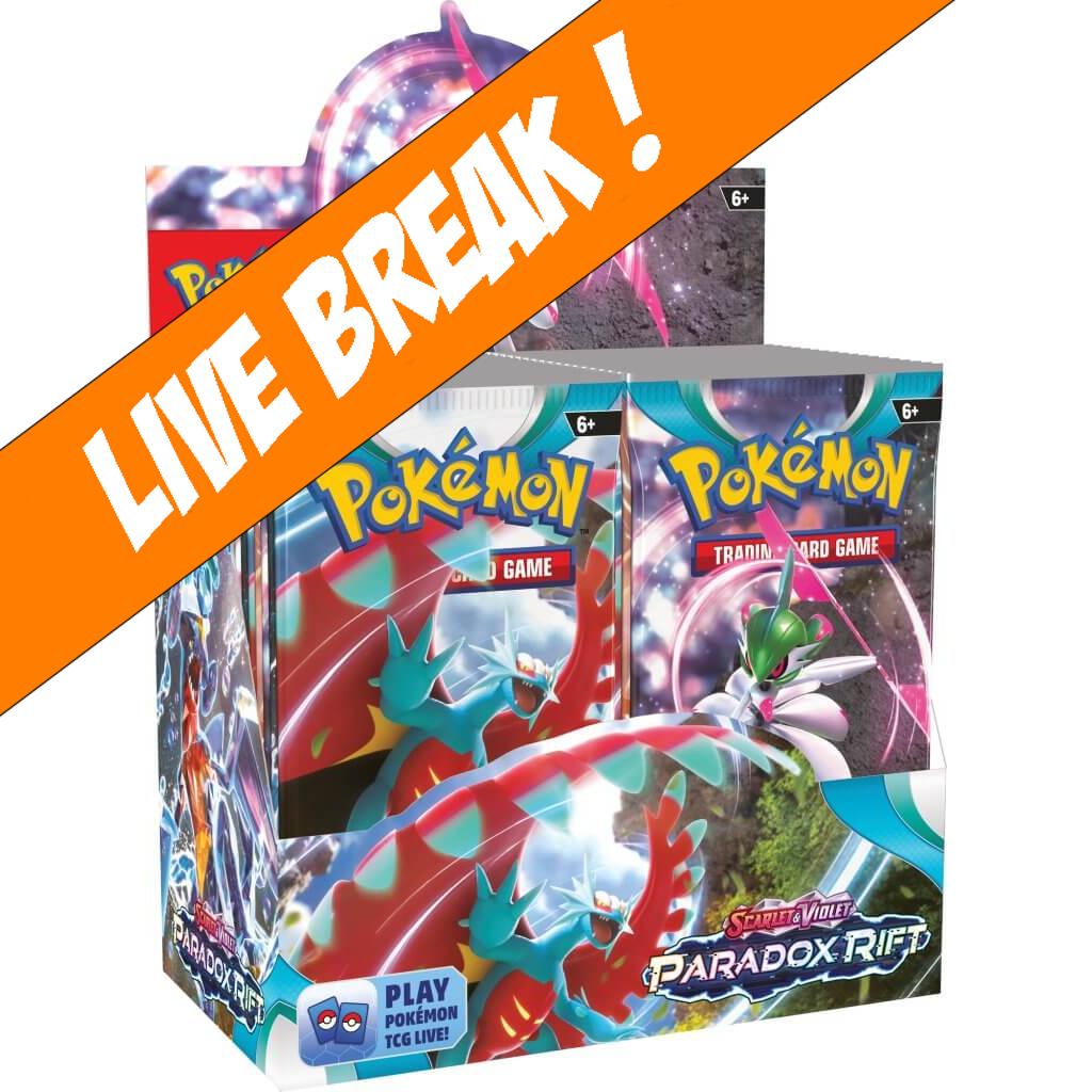 [ Live Break ] Paradox Rift - Pokémon TCG Scarlet & Violet SV4 Booster Box