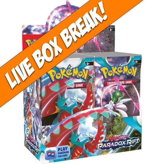 [ Live Break ] Paradox Rift - Pokémon TCG Scarlet & Violet SV4 Booster Box