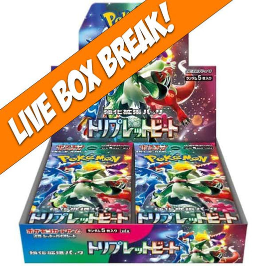 [ Live Break ] Triple Beat - POKÉMON TCG Scarlet & Violet SV1A Japanese Sealed Booster Box