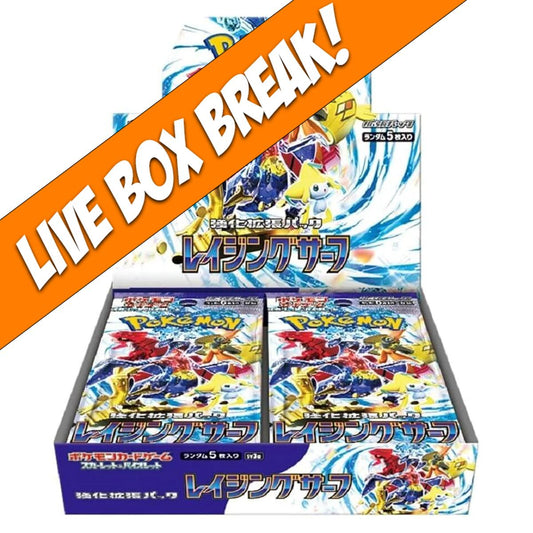 [ Live Break ] Raging Surf - Pokémon TCG Scarlet & Violet SV3A Japanese Booster Box