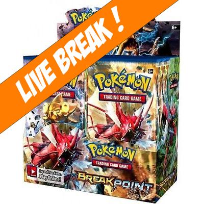 [ Live Break ] Break Point - Pokémon TCG XY Booster Box