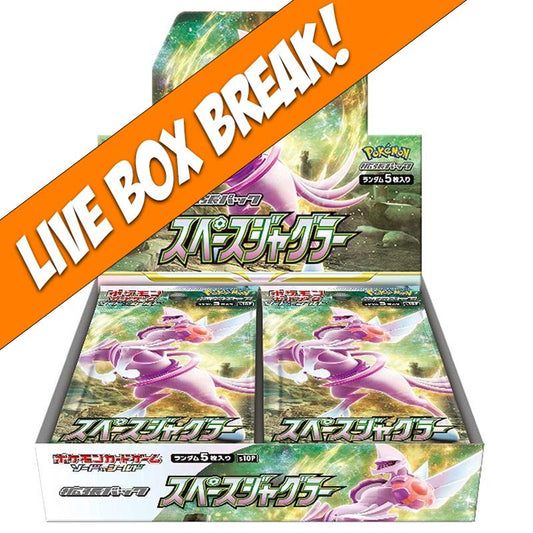 [ Live Break ] Space Juggler - Pokémon TCG Sword & Shield S10P Japanese Sealed Booster Box