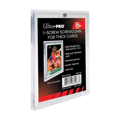 Ultra Pro: Single-Screw Screwdown Holder for Thick Cards