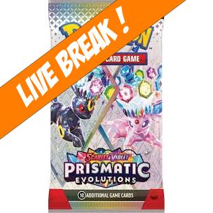 [ Live Break ] Prismatic Evolutions - Pokémon TCG Sword & Shield SV8.5 Booster Pack