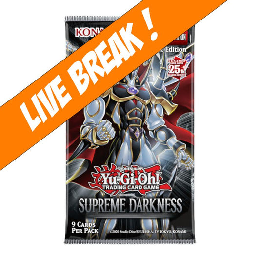 [ Live Break ] Yu-Gi-Oh! - Supreme Darkness Booster Pack