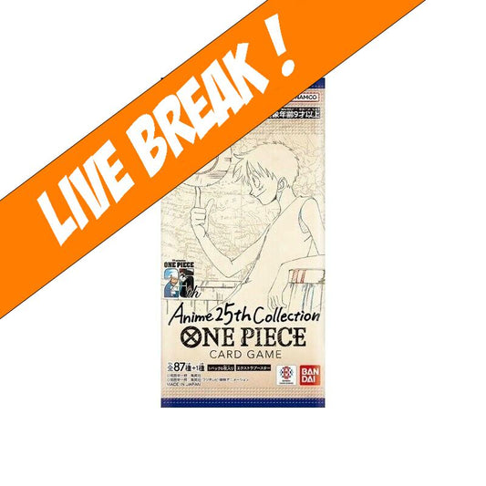 [ Live Break ] One Piece Card Game - Extra Booster Memorial Collection EB-02 Booster Pack (Japanese)