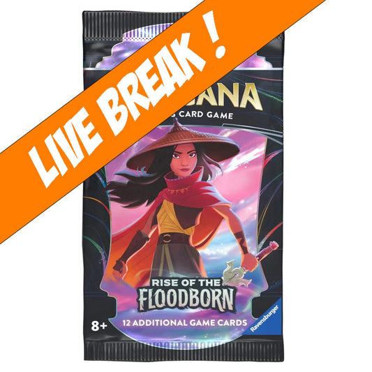 [ Live Break ] Disney Lorcana TCG - S2 Rise Of The Floodborn Additional Game Cards Booster Pack