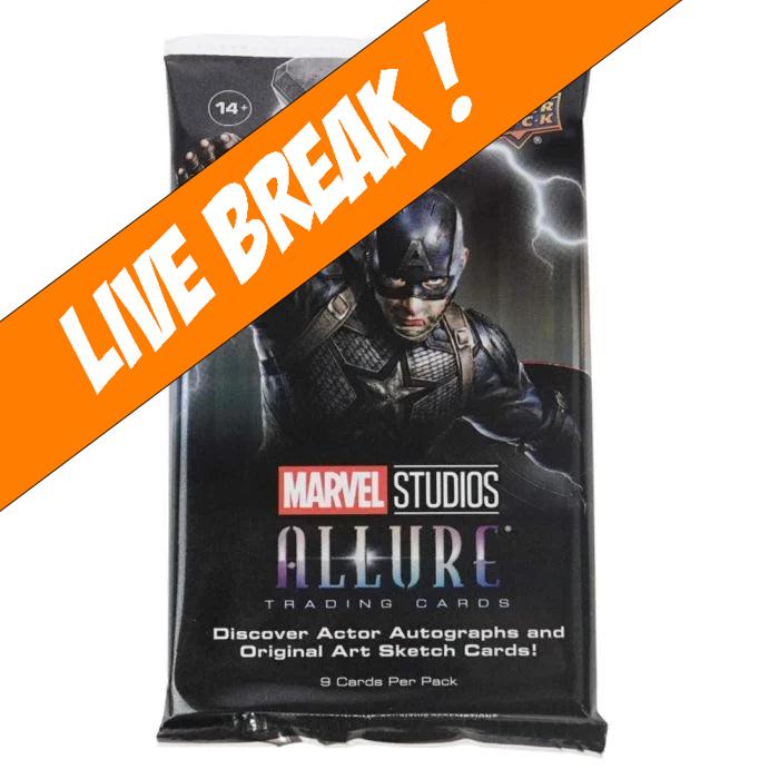 [ Live Break ] Marvel Comics - Allure Trading Cards Booster Pack