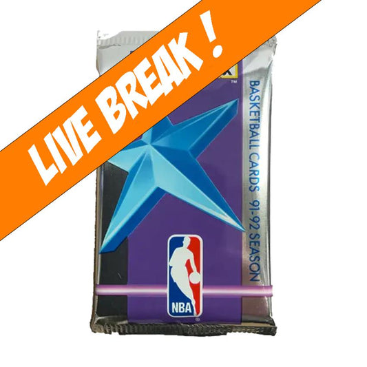 [ Live Break ] NBA 1991/92 Skybox Series 1 Basketball Hobby Pack