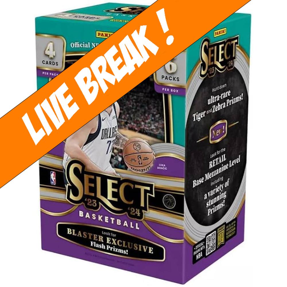 [ Live Break ] 2023-2024 Panini Select Basketball NBA Blaster Box