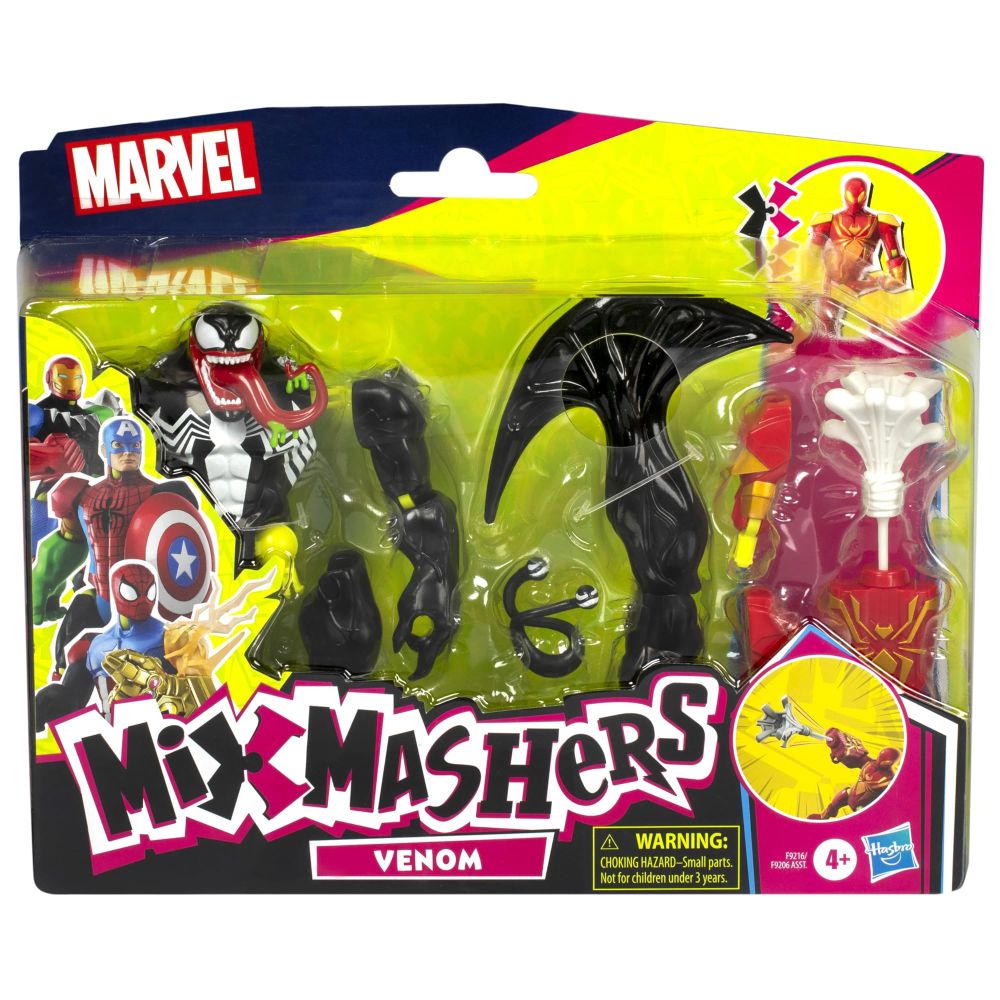 Mix Mashers - Spiderman - Deluxe Figure Assortment (6)