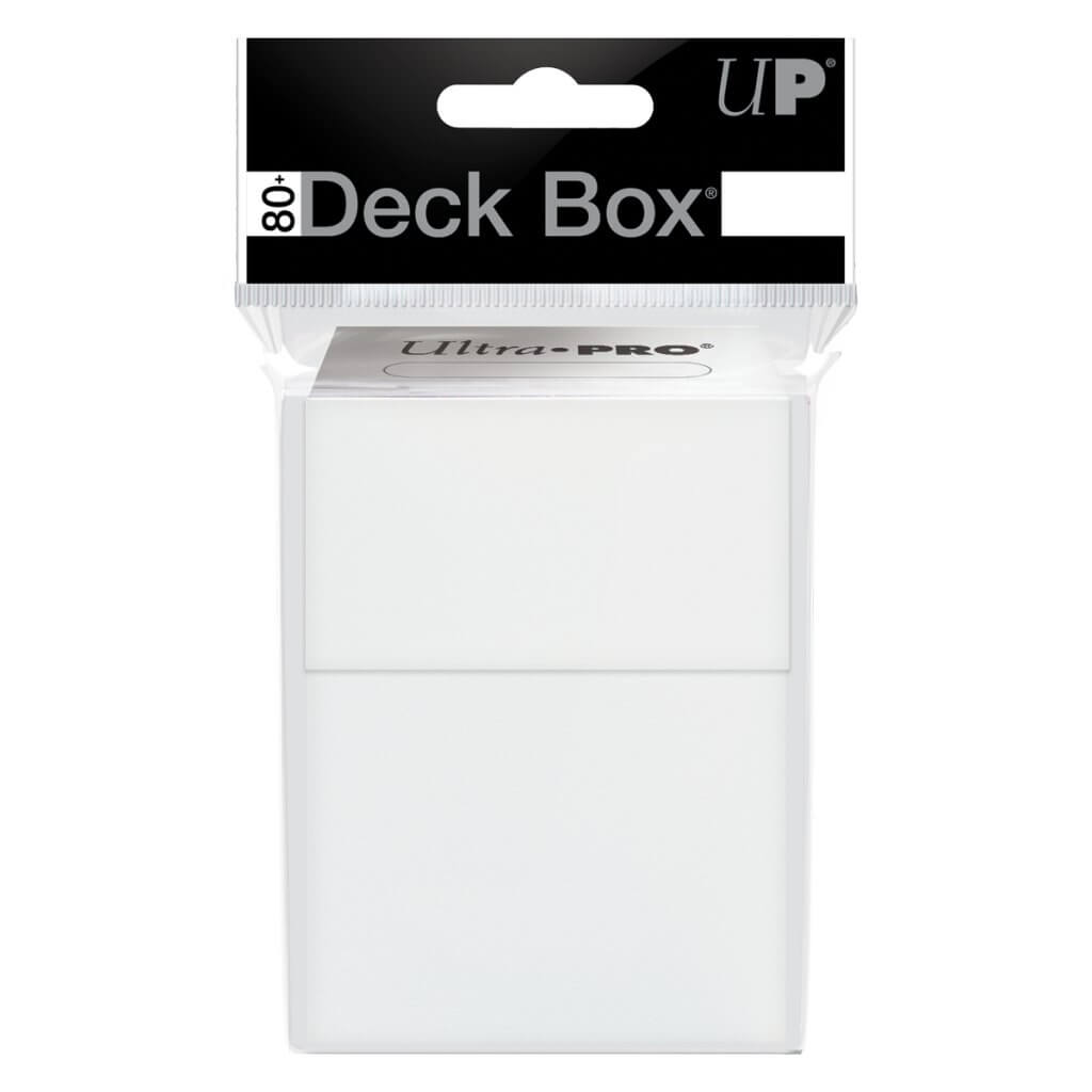 ULTRA PRO Deck Box - Solid White