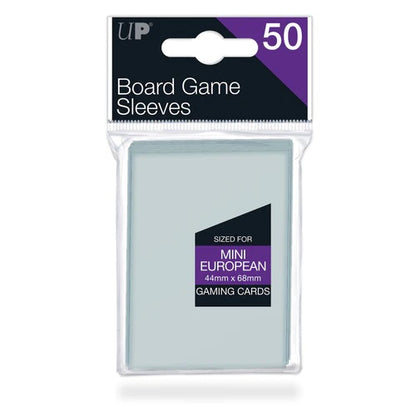 Ultra Pro: 44mm X 68mm Mini European Board Game Sleeves 50ct