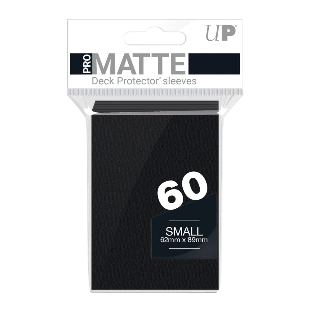 Ultra Pro: PRO-Matte 60ct Small Deck Protector sleeves: Black