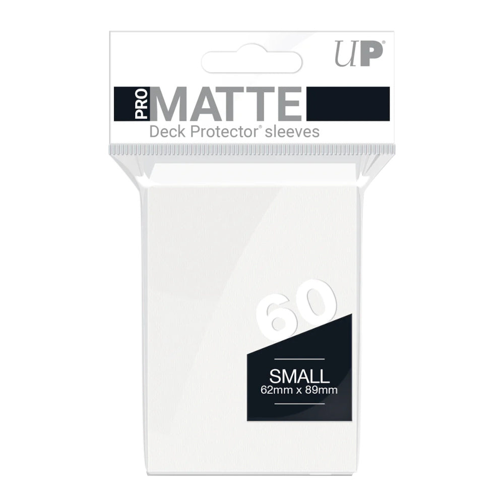 Ultra Pro: PRO-Matte 60ct Small Deck Protector sleeves: White