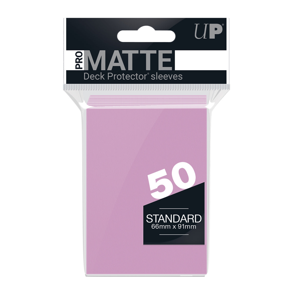 Ultra Pro: PRO-Matte 50ct Standard Deck Protector sleeves: Pink