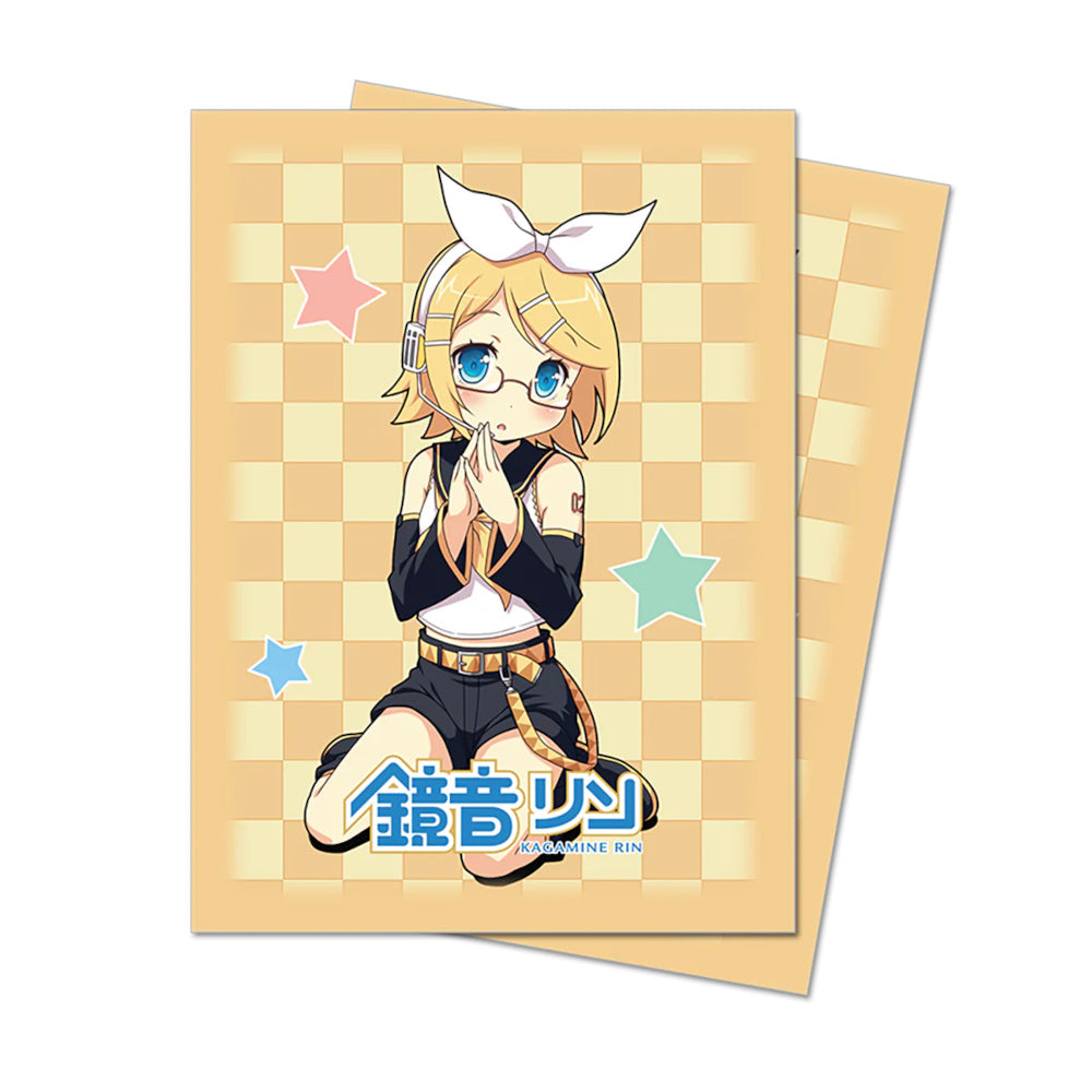 Ultra Pro: Hatsune Miku: Kagamine Rin Megane Deck Protector 50ct