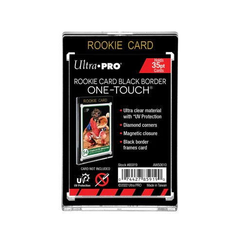 Ultra Pro: 35PT ROOKIE Black Border UV ONE-TOUCH Magnetic Holder