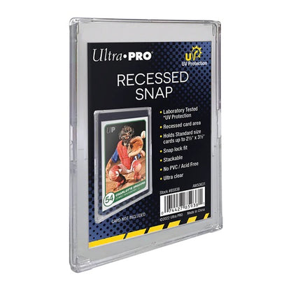 Ultra Pro: UV Recessed Snap Card Holder