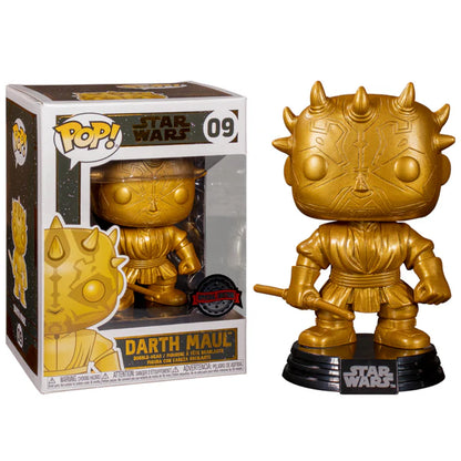 Star Wars - Darth Maul Gold Metallic US Exclusive Pop! Vinyl #09