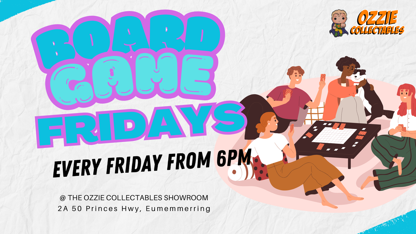 Board Game Free-Play Fridays 6pm